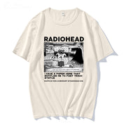 Radiohead T Shirt Men Vintage Classic